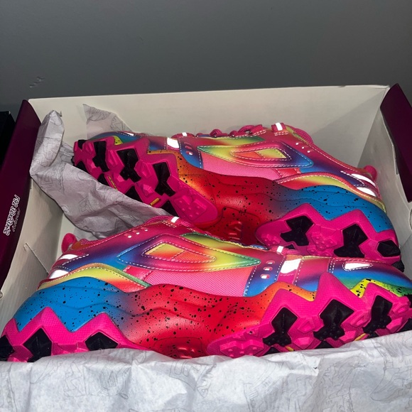 COPY - BRAND NEW DISCONTINUED MULTI COLOR FILA OAKMONTE TR SNEAKERS SIZE 7 - Picture 4 of 4